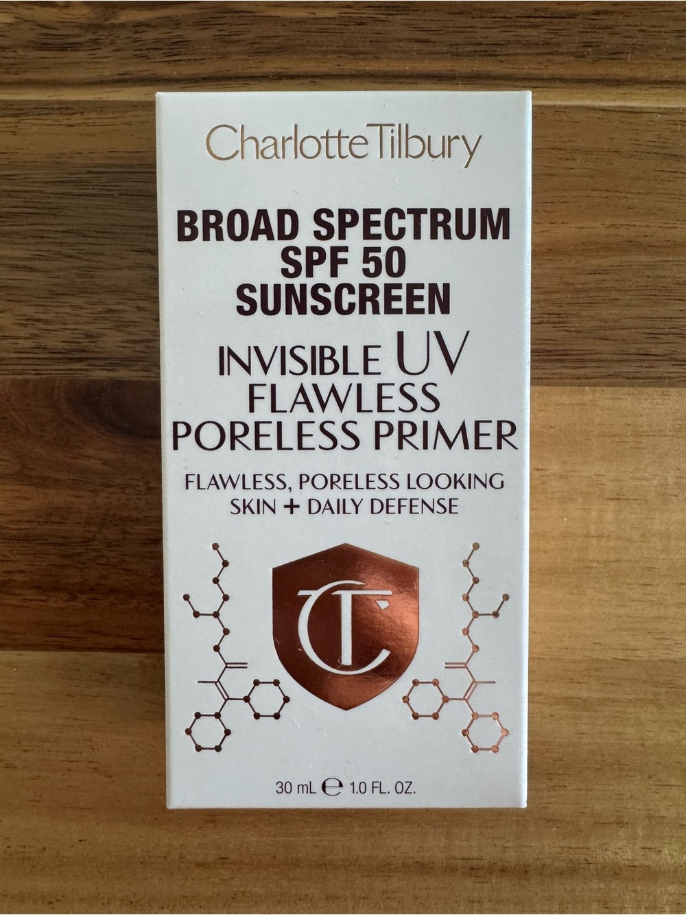 Charlotte Tilbury Invisible UV Flawless Poreless Primer SPF 50